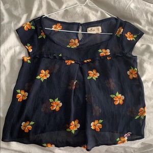 Hollister Sheer Blouse